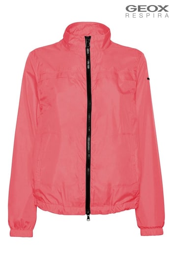Geox creams Pink Blomiee Short Jacket (U28509) | £129
