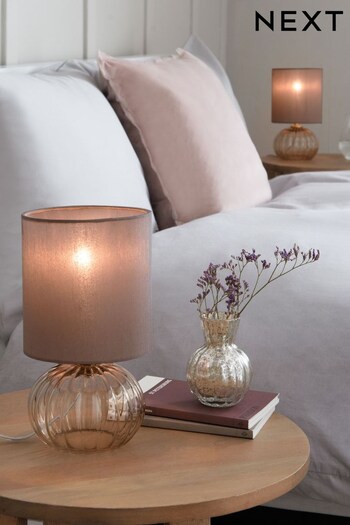 Mink Brown Bourton Bedside Bedside Table Lamp (U29028) | £25