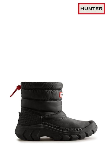 Hunter Womens Short Intrepid Snow Boots Violet (U29218) | £145