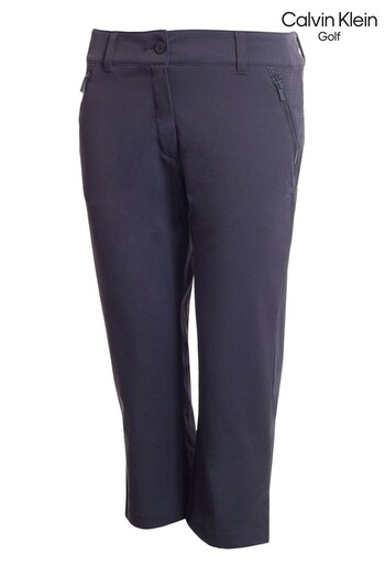 Calvin Klein Golf Blue Arkose Capri Trousers (U29386) | £35