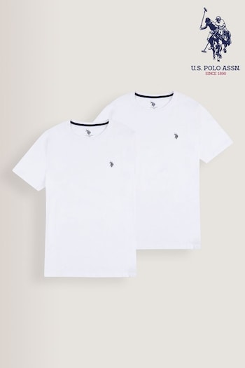 U.S. logo Polo Assn. Lounge T-Shirts 2 Pack (U30184) | £35