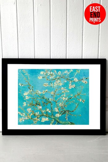 East End Prints Teal Blue Vincent Van Gogh Almond Blossom (U30287) | £47 - £132