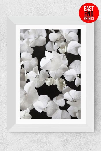 East End Prints White Beauty on Black Print by Studio Na.hili (U30315) | £47 - £132