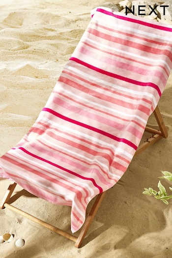 Pink Beach Towel (U30723) | £18