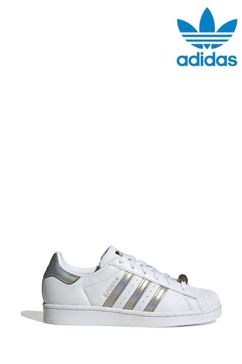 adidas Originals White Superstar Trainers (U30750) | £85