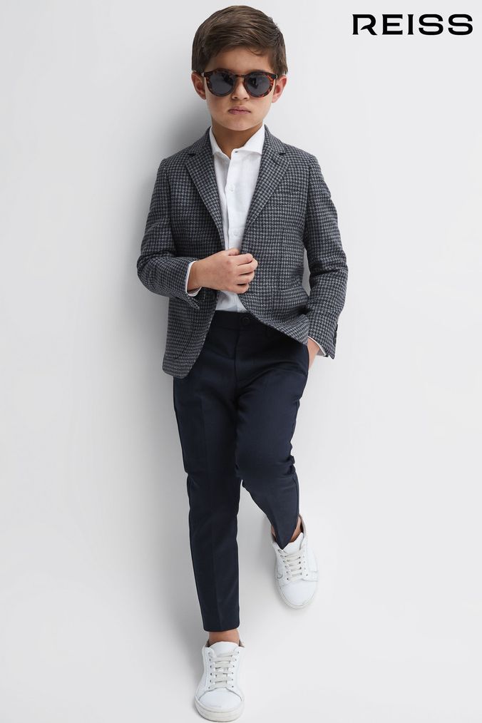 Buy Boys Wool Blend Blazer Occasionwear Online Next UK