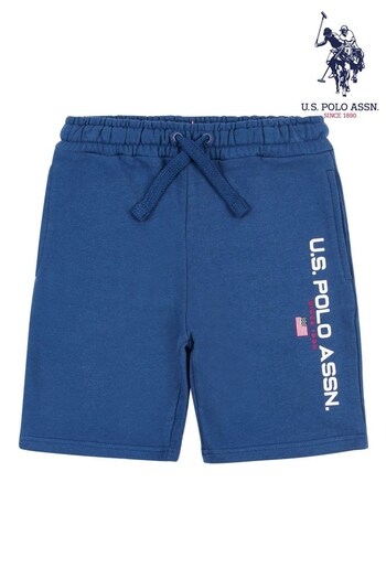 U.S. Polo Assn Blue Sport FT Shorts (U31594) | £23 - £34