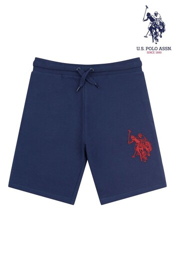 U.S. Polo Assn Blue 10CM DHM LB Shorts (U31679) | £23 - £34