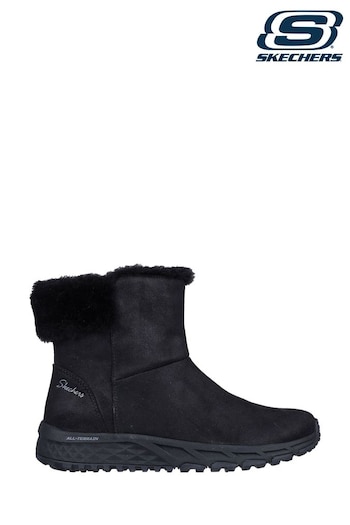 Skechers Black Escape Plan Womens Boots (U31924) | £79