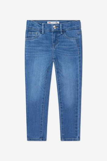Girls Cotton Denim Super Skinny 710™ Jeans in Blue (U32504) | £7.50