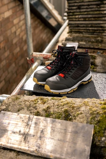 Hard Yakka Black Neo 2.0 PR Hybrid Side Zip Boots lace-up (U34003) | £118