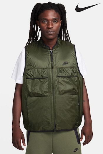 Nike dollars Green Tech Fleece Utility Vest Gilet (U36886) | £90