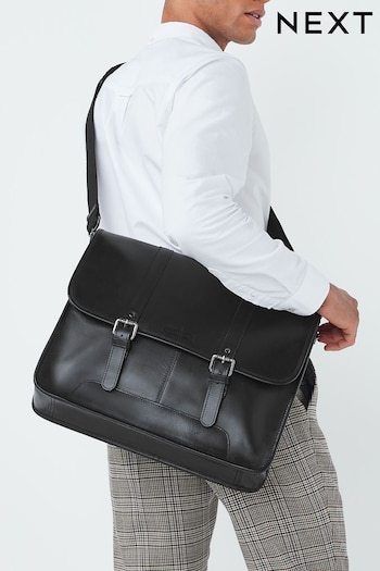 Black Messenger Bag (U37075) | £82