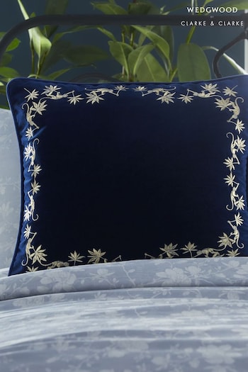 Wedgwood Blue Sapphire Garden Cushion (U37268) | £75