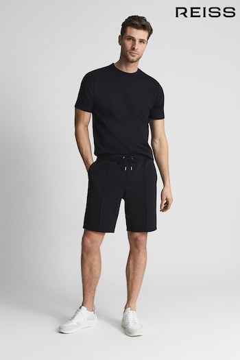 Reiss Navy Dale Jersey Shorts (U39105) | £78