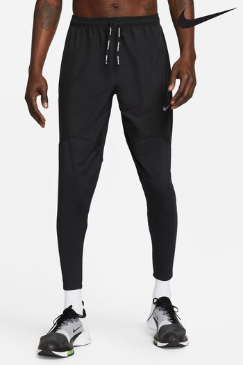 nike country Black Dri-FIT Brief-Lined Racing Pants (U39627) | £70