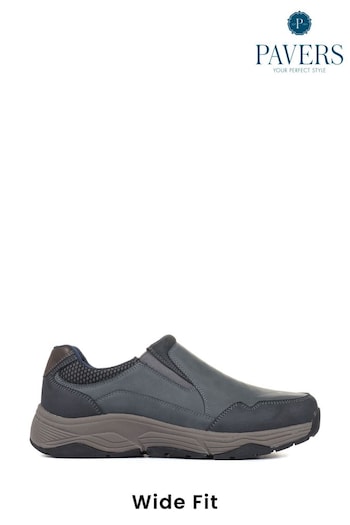 Pavers Wide Fit Slip-On Shoes (U39891) | £40