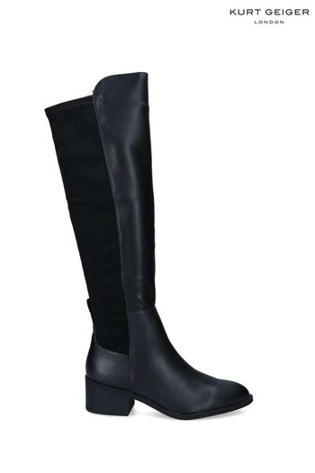 Kurt Geiger London Womens Black Tring2 Boots (U39940) | £159
