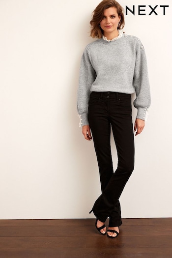 Black Lift, Slim And Shape Bootcut jumper Jeans (U40280) | £48
