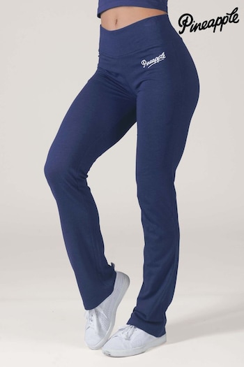 Pineapple Womens Blue Slim Fit Jersey Trousers (U40800) | £30