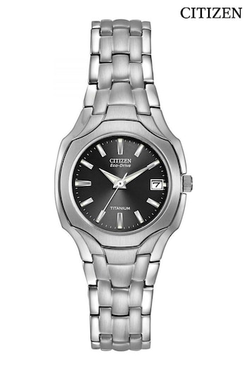 Citizen Ladies Silver Tone Titanium Watch (U41042) | £269