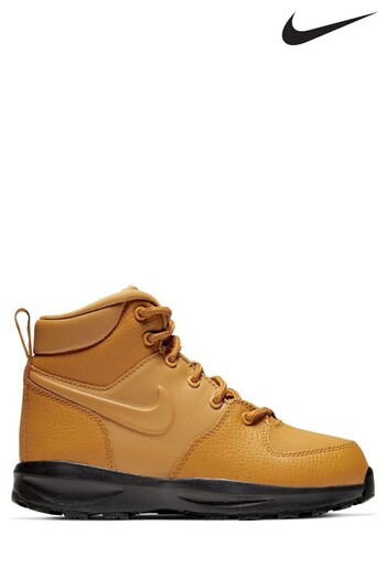 Nike flyknit Brown Manoa Junior Boots (U41235) | £45