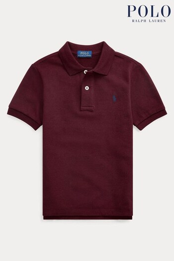 Polo Ralph Lauren Boys Red Logo Masculina Polo Shirt (U42503) | £65 - £75