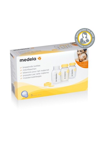 Medela Set of 3 Breast Milk 150ml Bottles (U42544) | £13