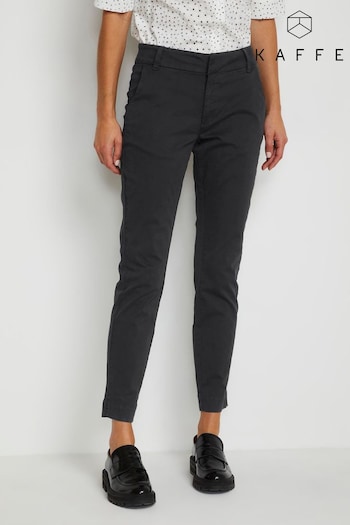 Kaffe Black Mette Cropped Trousers (U43911) | £50