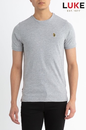 Luke 1977 Grey Traffs T-Shirt (U44591) | £25