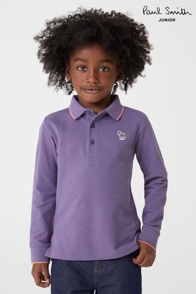 Boys top purple shirt