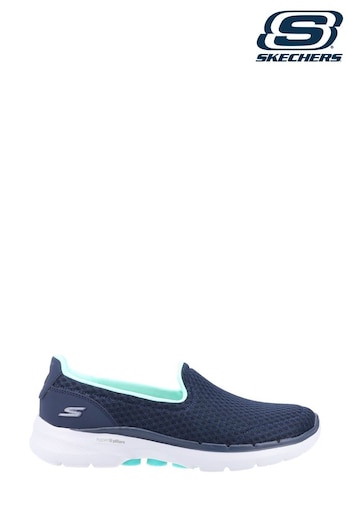 Skechers Blue GOwalk 6 Big Splash Womens Shoes (U44879) | £67