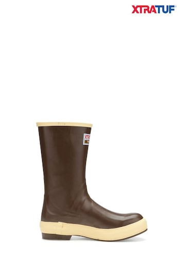 Xtratuf Brown Legacy 12 Inch Plain Toe Wellies (U45378) | £130