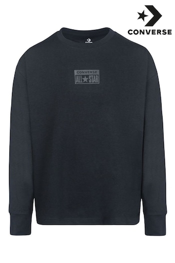 Converse Black Utility Long Sleeve T-Shirt (U45683) | £25
