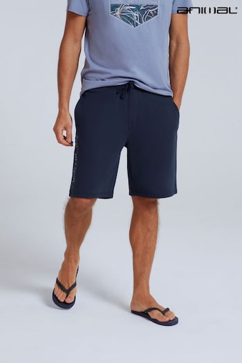 Animal Mens Blue Unwind Organic Stripe Shorts (U45939) | £35