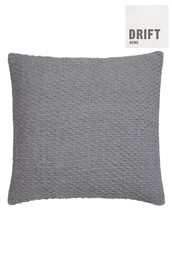 Drift Home Grey Hayden Cushion (U46458) | £16