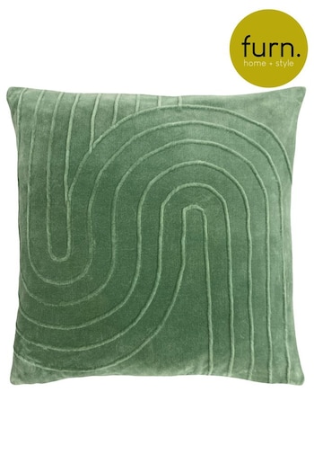 furn. Green Mangata Cushion (U46797) | £22