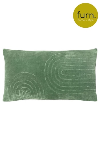 furn. Green Mangata Cushion (U46800) | £21