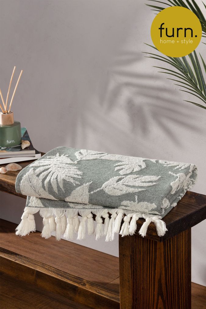 Next new arrivals green towels