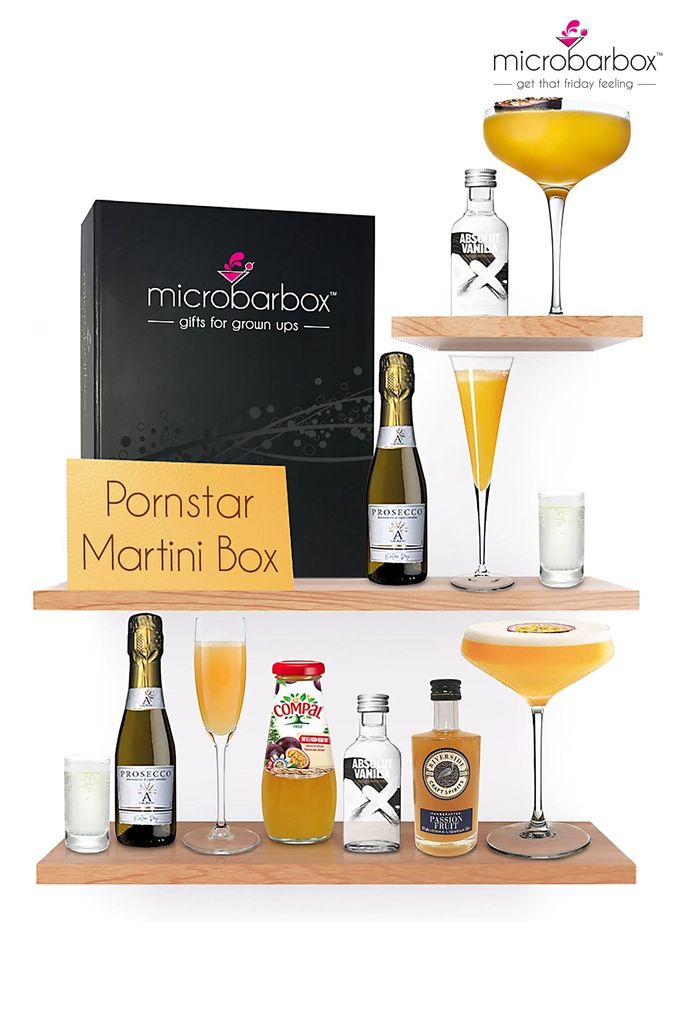 MicroBarBox Pornstar Martini Gift Set (U47426) | £45