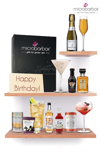 MicroBarBox Happy Birthday Cocktail Gift Set (U47428) | £45
