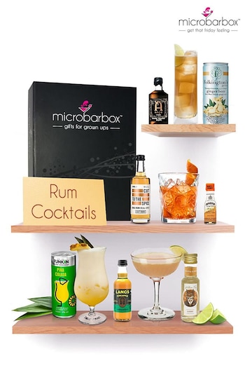 MicroBarBox Rum Cocktails Gift Set (U47429) | £48