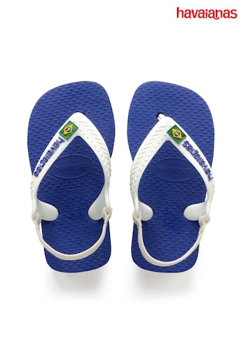 Havaianas Baby Brasil Logo Sandals Sustainable (U47732) | £20