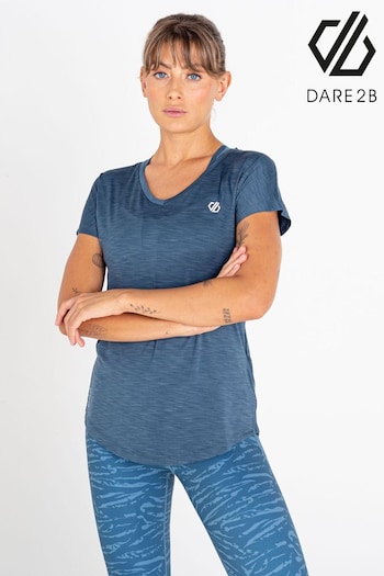 Dare 2b Grey Vigilant Lightweight T-Shirt (U48506) | £18