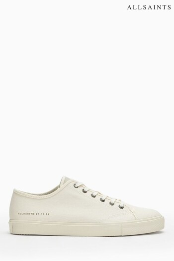 AllSaints White Theo Low Tops (U48729) | £79