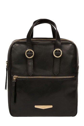 Pure Luxuries London Delfina Vegetable-Tanned Leather Backpack (U50271) | £66