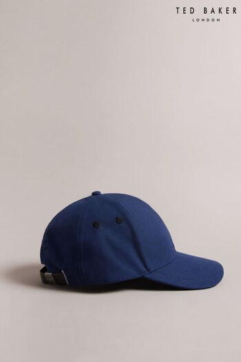 Ted Baker Blue Marvinn Contrast Stitch Cap (U51218) | £40