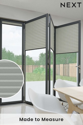 Mouse Grey Made to Measure Honeycomb Blackout Perfect Fit Blinds (U51921) | £78