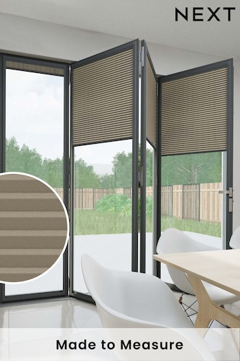 Ash Grey Made to Measure Honeycomb Blackout Perfect Fit Blinds (U51922) | £78