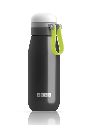 Zoku Black Insulated Water Bottle 0.5L (U52211) | £20